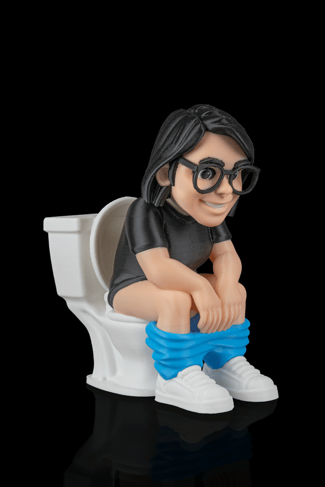 Mini-moi sur les WC