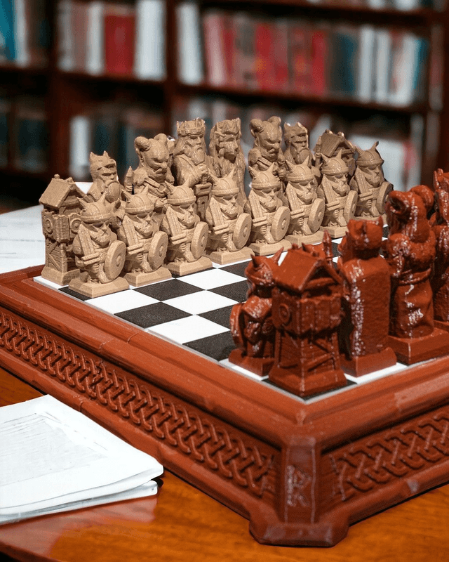 Jeux d'échecs viking