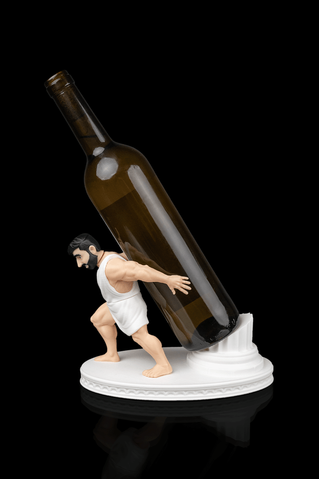 Mini-moi support bouteille de vin