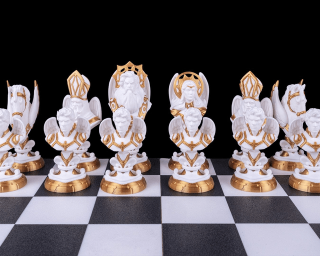 Jeux d'échecs angélique