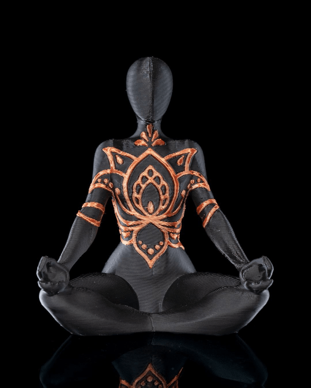 Statuettes séquence de Yoga (lot de 3)