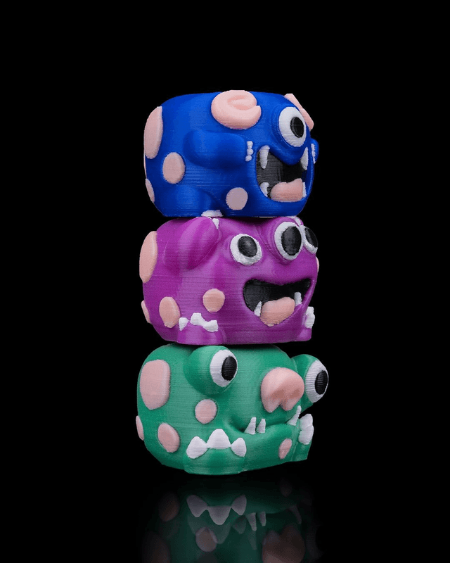 Fidget aimanté petits monstres