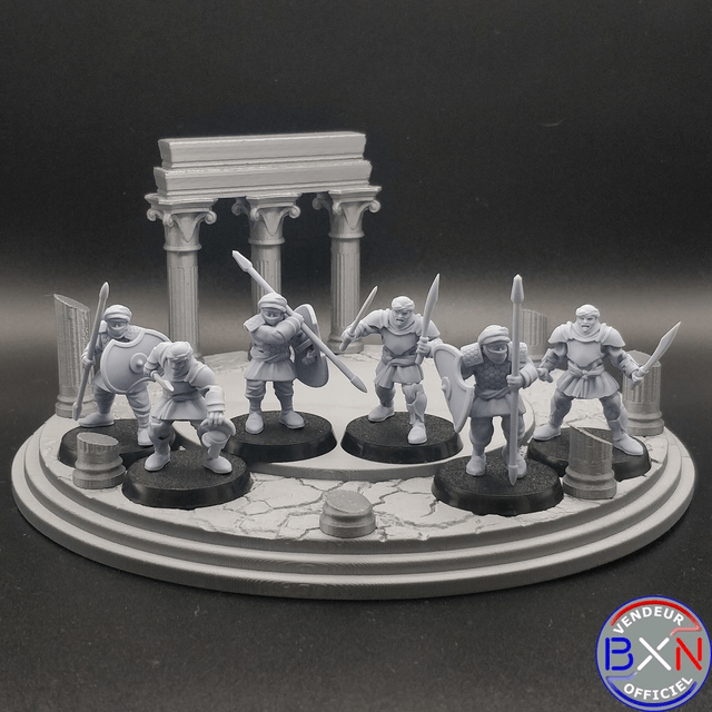 Les guerriers Perses : Pack 05 - Jeu de role - RPG - Miniature