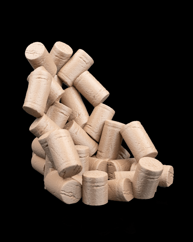 Support bouteille de vin : Bouchons de liège