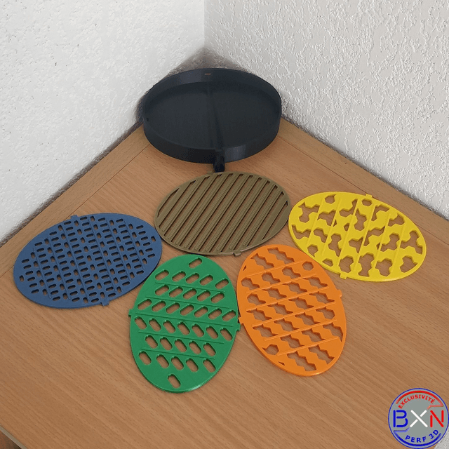 Support à savon avec drain personnalisable