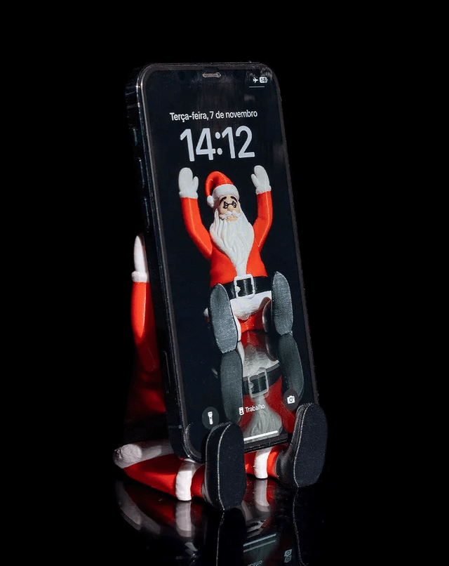 Père Noël - support de téléphone