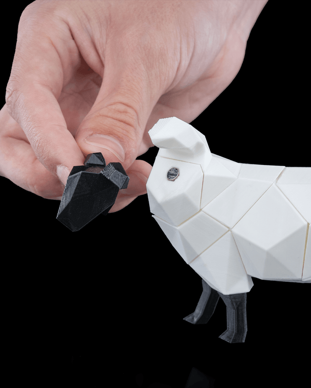 Animaux puzzle aimanté