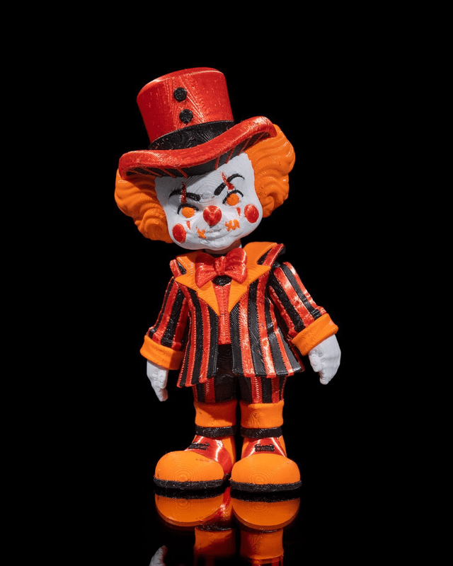 Figurines articulées : Les clowns