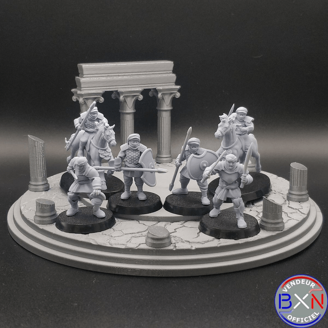 Les guerriers Perses : Pack 07 - Jeu de role - RPG - Miniature