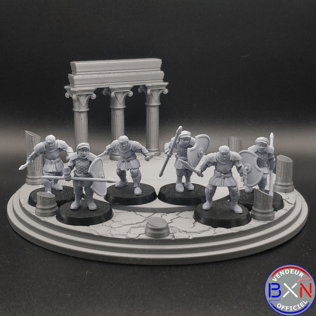 Les guerriers Perses : Pack 04 - Jeu de role - RPG - Miniature