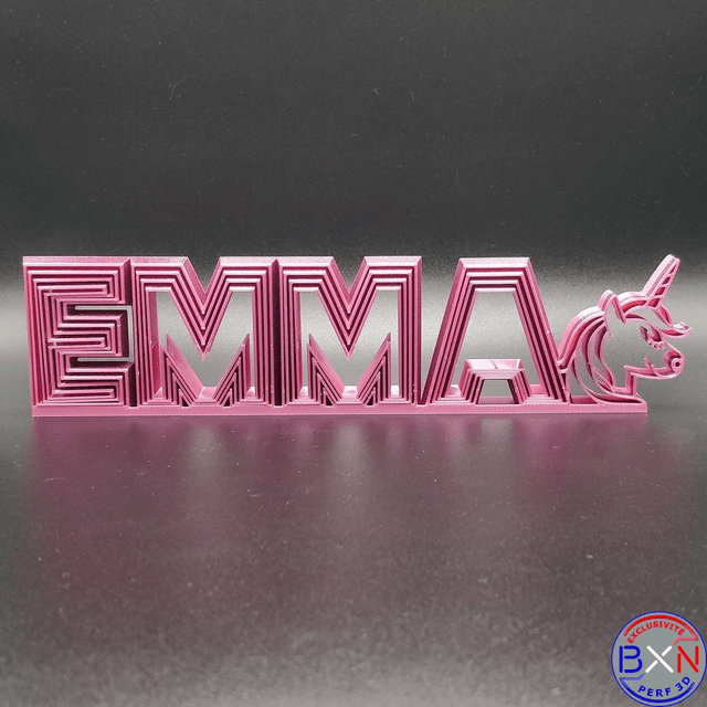 Texte articulé personalisable