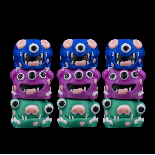 Fidget aimanté petits monstres