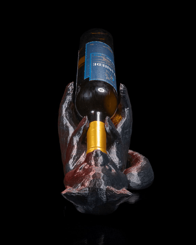 Support bouteille de vin : Panda roux