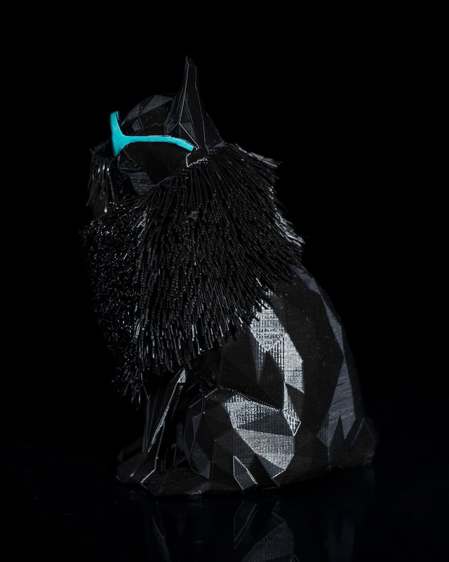 Statuette de maine coon