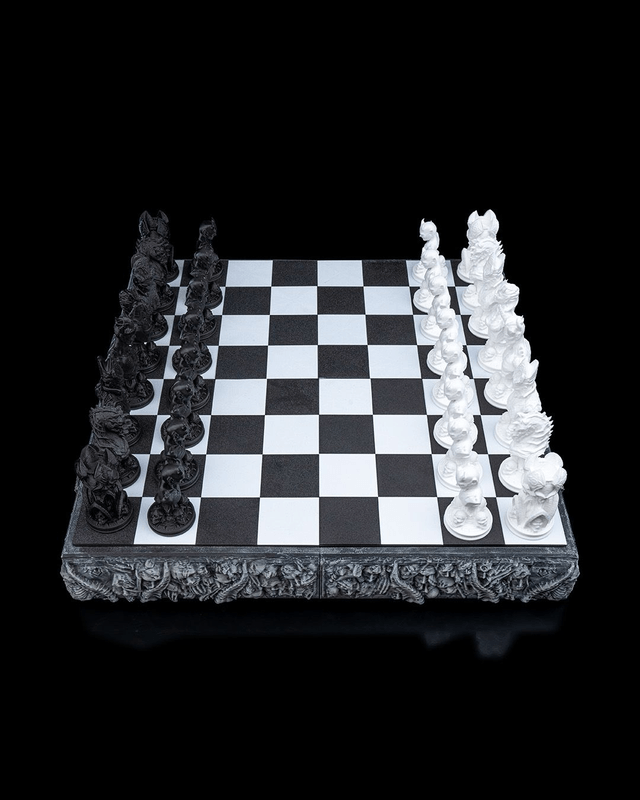 Jeux d'échecs démoniaque