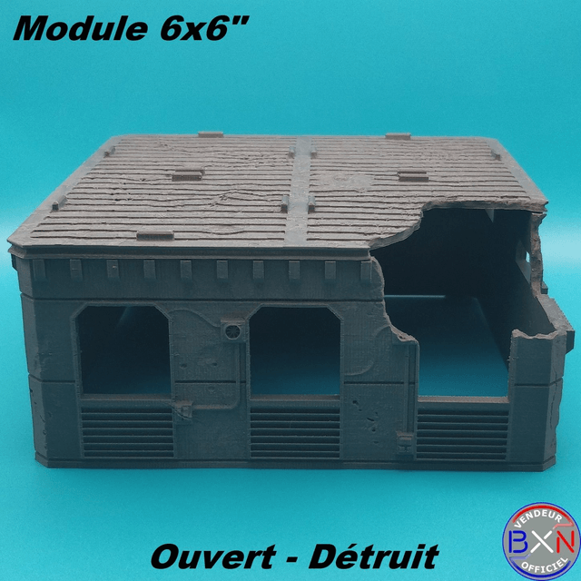 VGT - Module 6x6" - Ouvert - Détruit