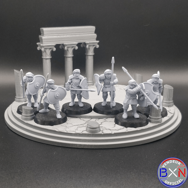 Les guerriers Perses : Pack 02 - Jeu de role - RPG - Miniature