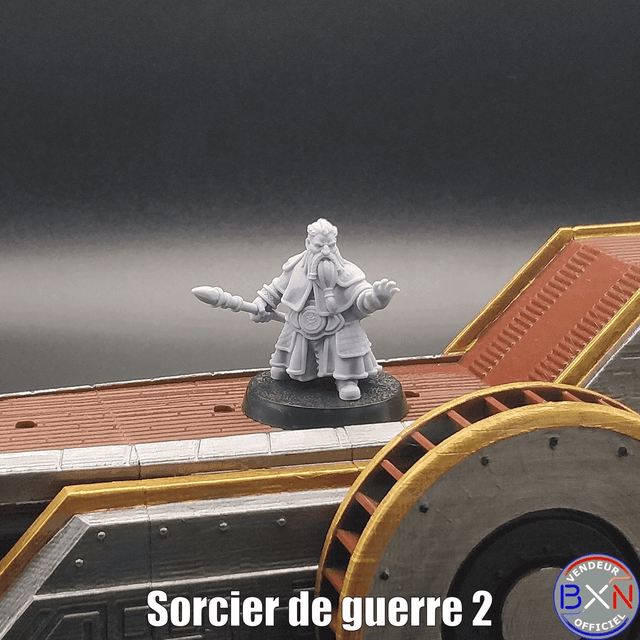 Les Guerriers Nains : Pack 01 - Jeu de role - RPG - Miniature