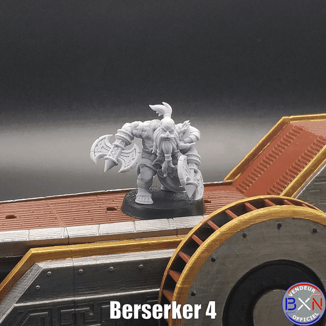 Les Guerriers Nains : Pack 02 - Jeu de role - RPG - Miniature