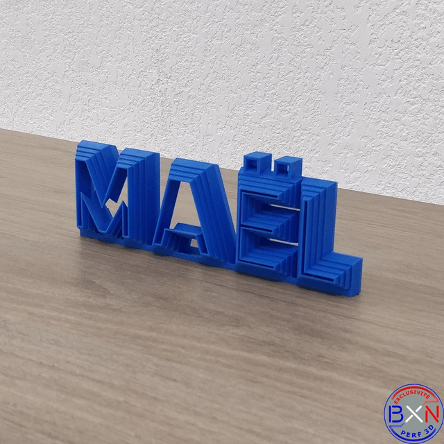 Texte articulé personalisable