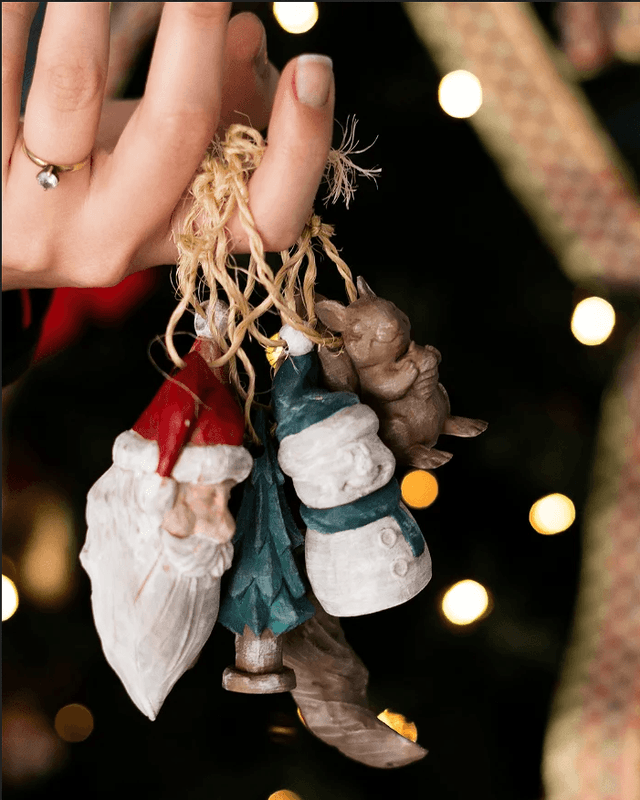 Décoration de sapin de Noël (lot de 6)