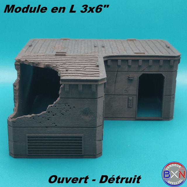 VGT - Module 3x6" L - Ouvert - Détruit