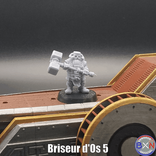 Les Guerriers Nains : Pack 04 - Jeu de role - RPG - Miniature
