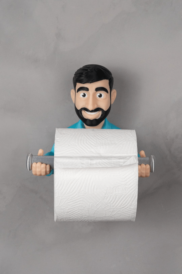 Mini-moi support de papier WC