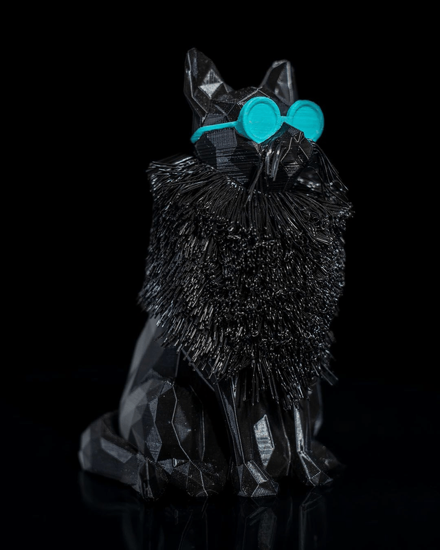 Statuette de maine coon
