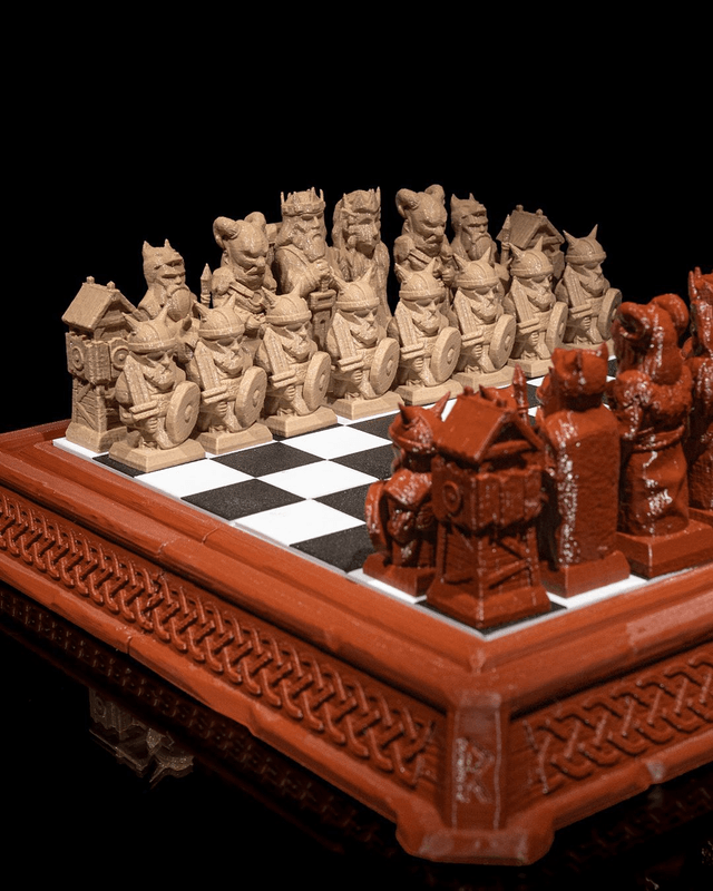 Jeux d'échecs viking