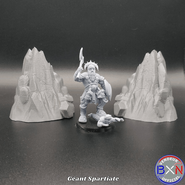 Les guerriers Spartiates : Pack 03 - Jeu de role - RPG - Miniature