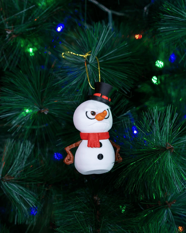 Décoration de sapin : personnages de Noël