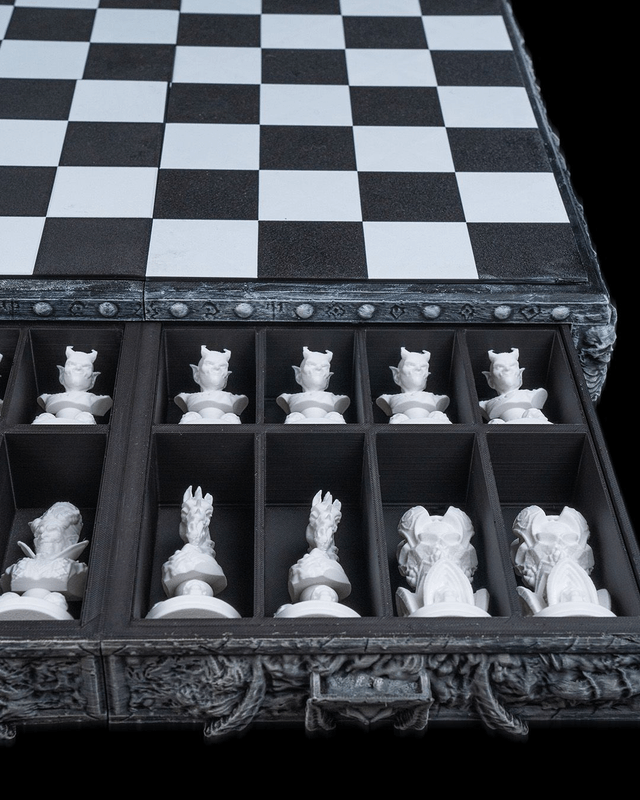 Jeux d'échecs démoniaque