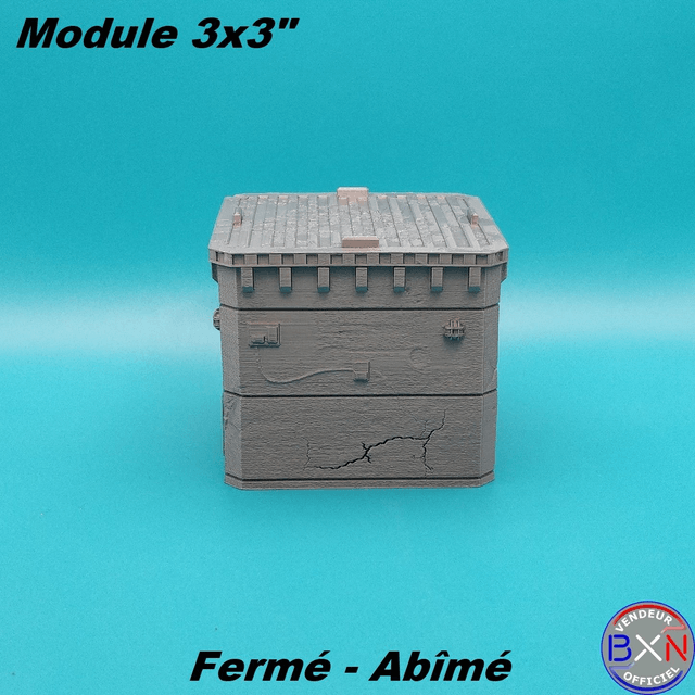 VGT - Module 3x3" - Fermé - Abîmé