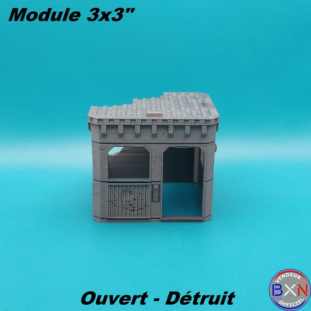 VGT - Module 3x3" - Ouvert - Détruit