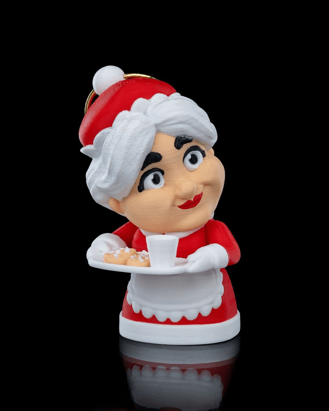 Décoration de sapin : personnages de Noël