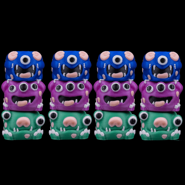 Fidget aimanté petits monstres