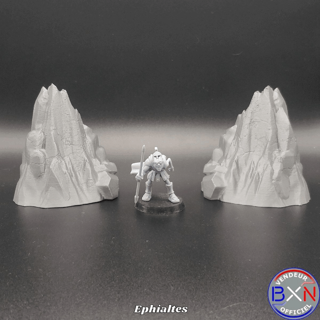 Les guerriers Spartiates : Pack 06 - Jeu de role - RPG - Miniature