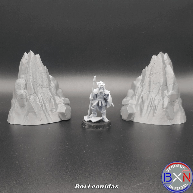 Les guerriers Spartiates : Pack 06 - Jeu de role - RPG - Miniature
