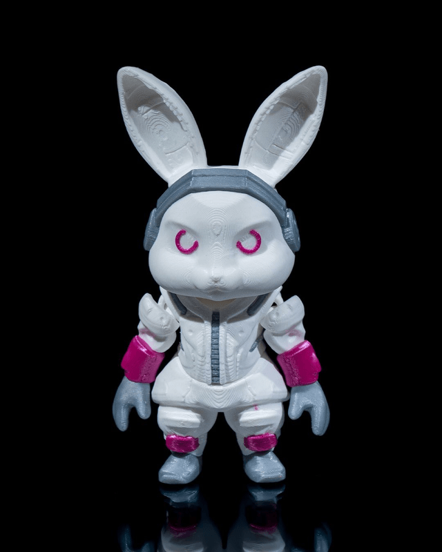 Animaux flexibles : Lapins amusants