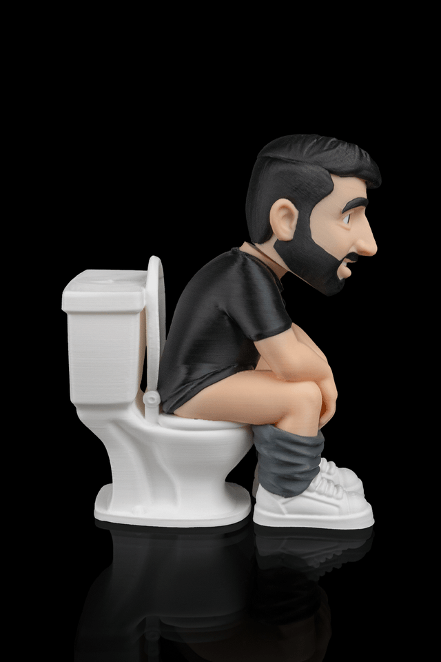 Mini-moi sur les WC