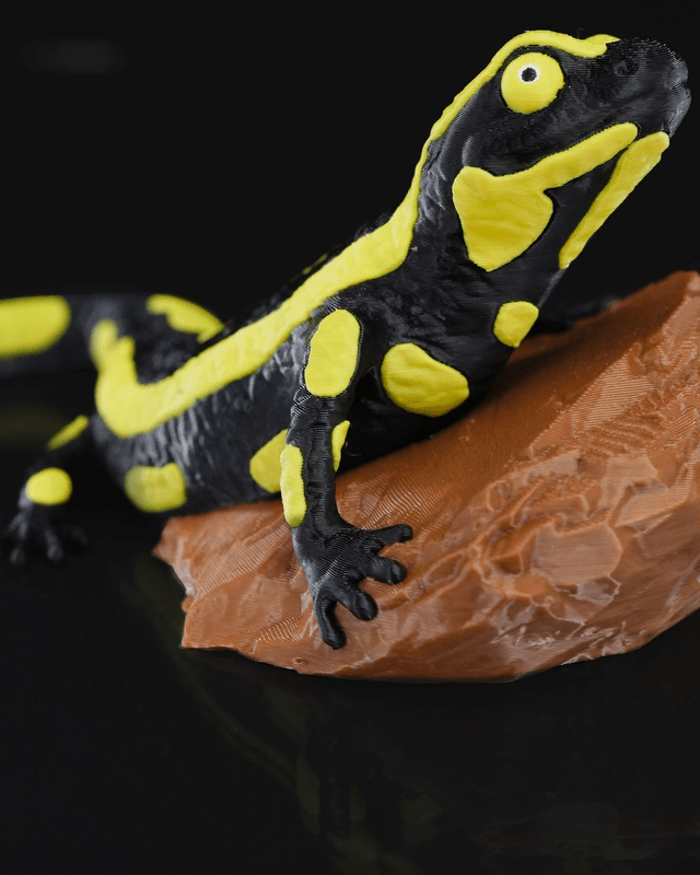Statuette de Salamandre
