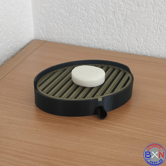 Support à savon avec drain personnalisable