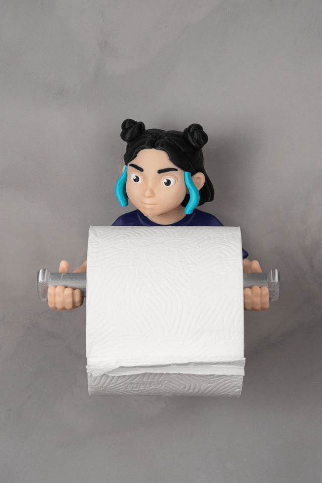 Mini-moi support de papier WC