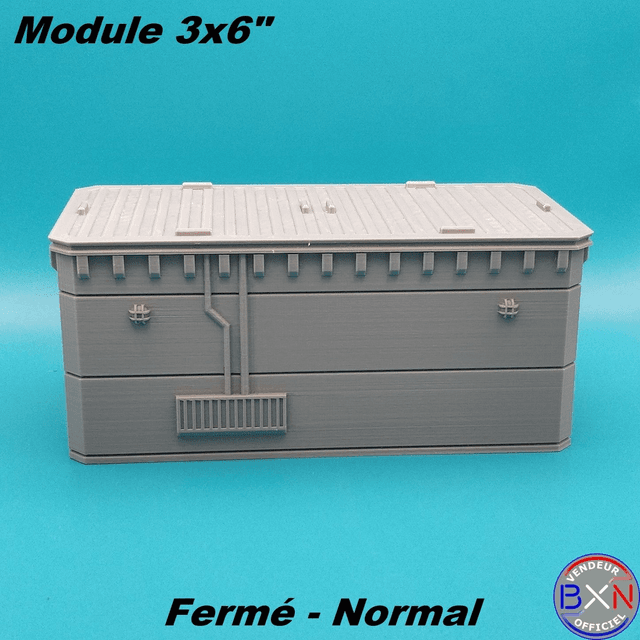 VGT - Module 3x6&quot; - Fermé - Normal