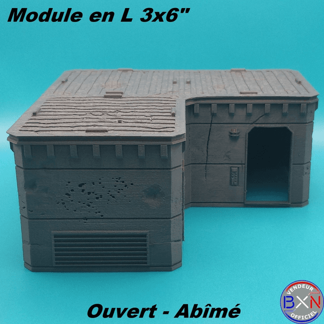  VGT - Module 3x6&quot; L - Ouvert - Abîmé