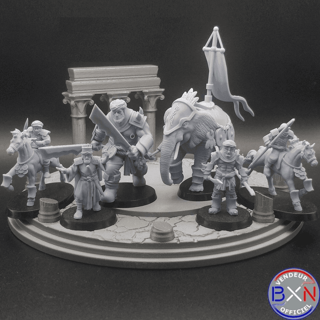 Les guerriers Perses : Pack 03 - Jeu de role - RPG - Miniature