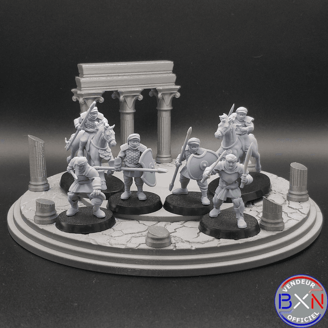 Les guerriers Perses : Pack 07 - Jeu de role - RPG - Miniature