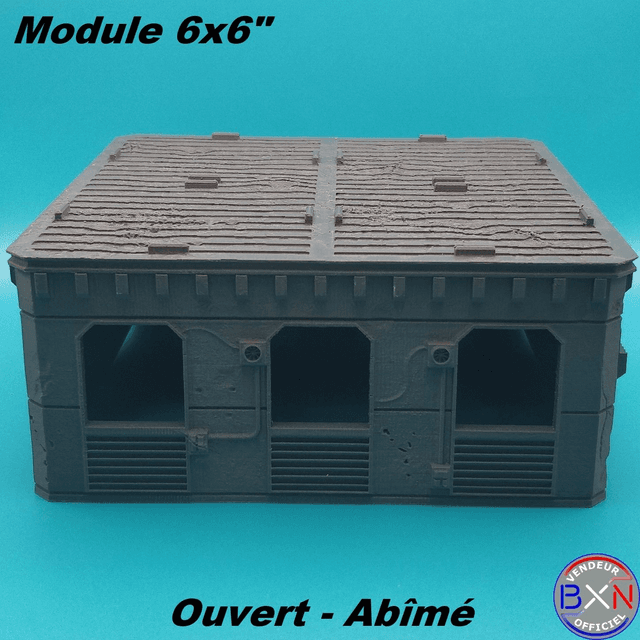 VGT - Module 6x6&quot; - Ouvert - Abîmé
