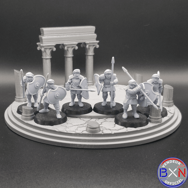 Les guerriers Perses : Pack 02 - Jeu de role - RPG - Miniature